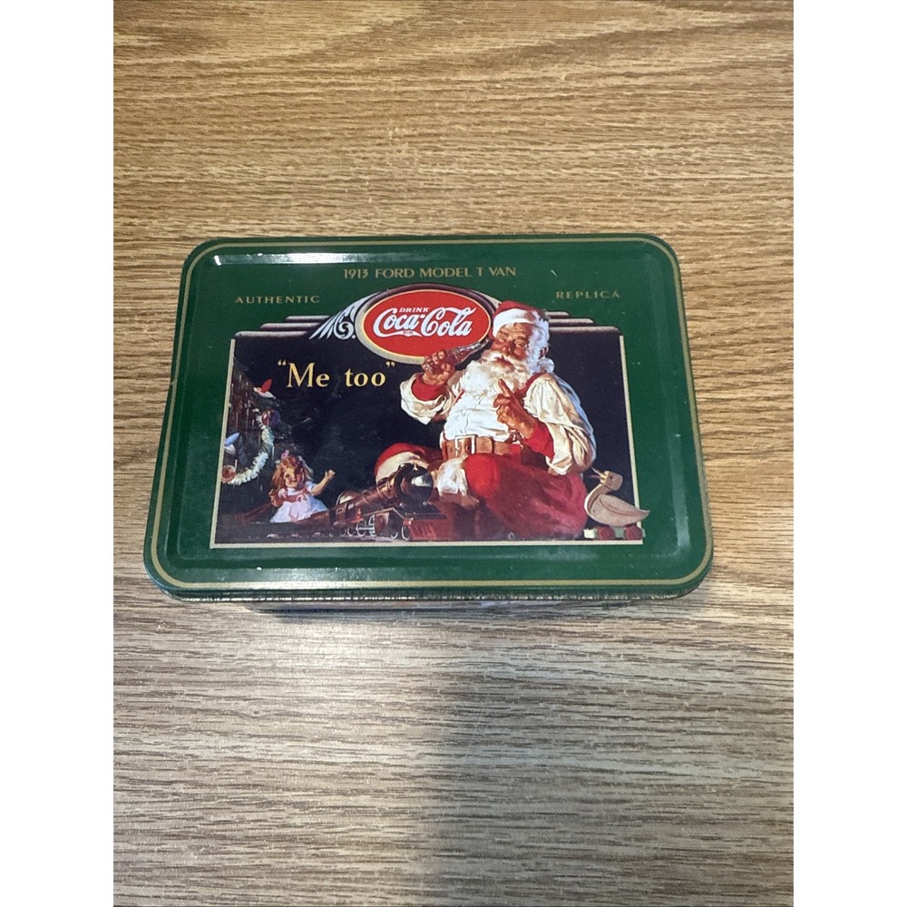 Coca-Cola 1913 Ford Model T‎ Van Christmas Edition 1994, in nice tin Not Removed